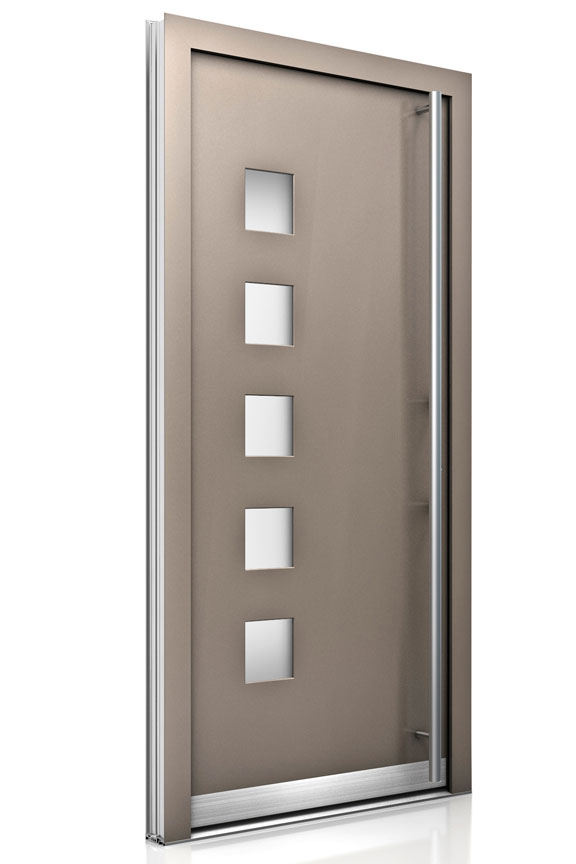 Aluminium-Haustür | Bildquelle: Internorm